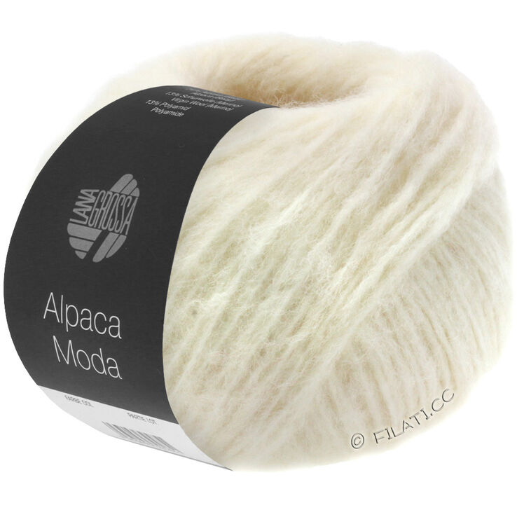 Lana Grossa ALPACA MODA | 01-blanco