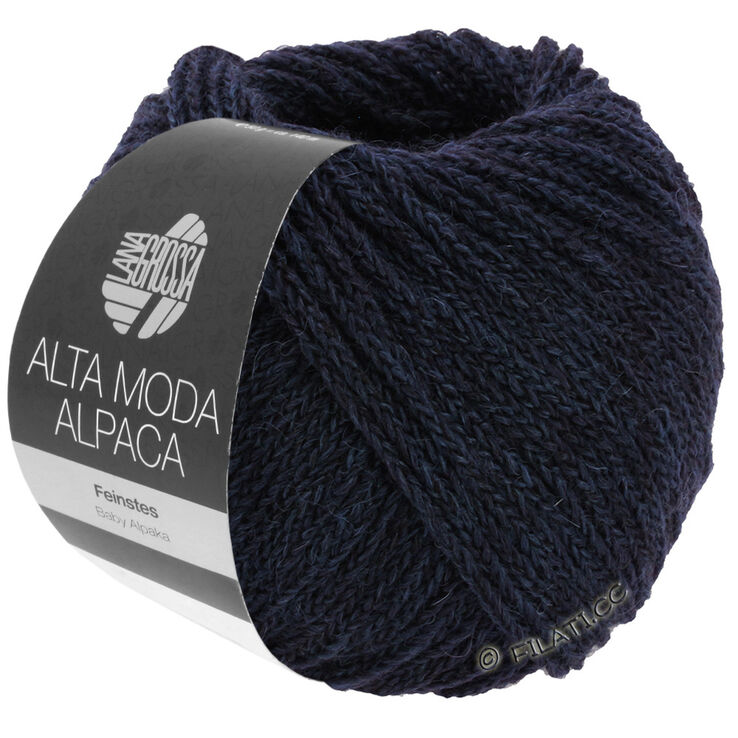 Lana Grossa ALTA MODA ALPACA | 005-azul noche