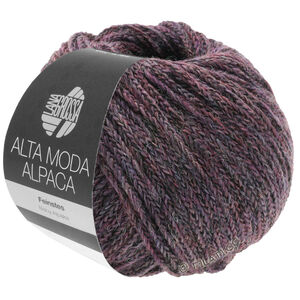 Lana Grossa ALTA MODA ALPACA | 020-zarzamora/gris mezcla