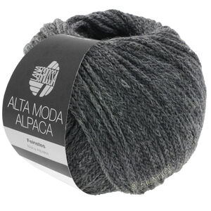 Lana Grossa ALTA MODA ALPACA | 022-gris oscuro mezcla