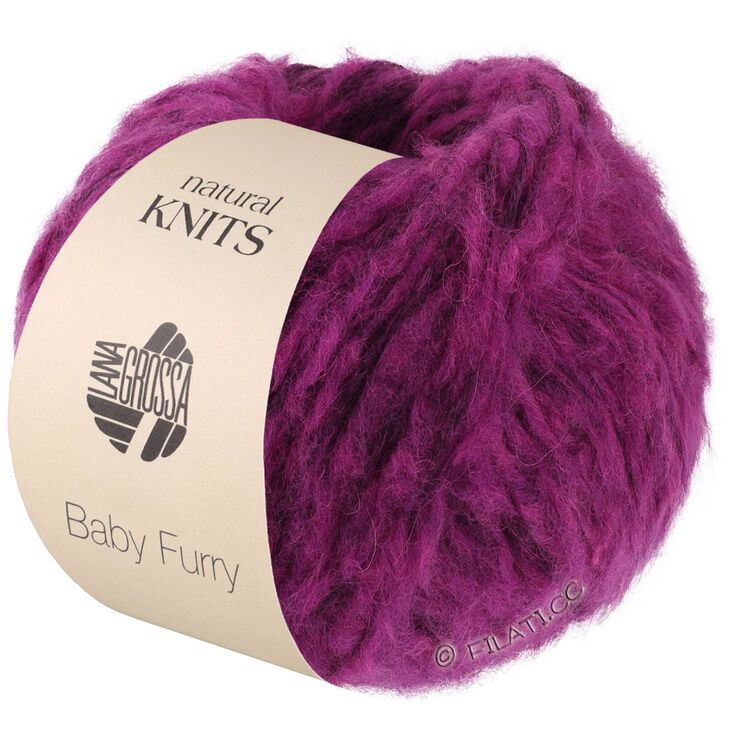 Lana Grossa BABY FURRY | 01-fucsia oscuro