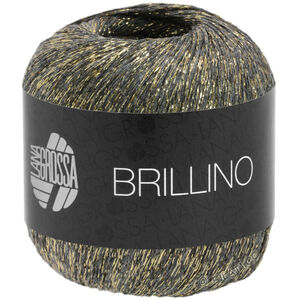 Lana Grossa BRILLINO | 05-gris/oro