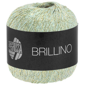 Lana Grossa BRILLINO | 24-menta/oro