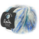 Lana Grossa BRUSHY Uni/Print (lala BERLIN) | 205-blanco/gris claro/gris oscuro/jeans/real