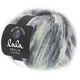 Lana Grossa BRUSHY Uni/Print (lala BERLIN) | 207-blanco/gris/negro