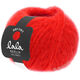 Lana Grossa BRUSHY Uni/Print (lala BERLIN) | 018-rojo
