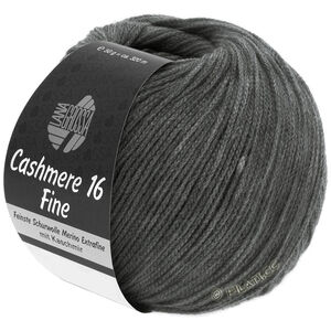 Lana Grossa CASHMERE 16 FINE | 016-gris oscuro