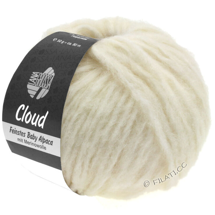 Lana Grossa CLOUD | 01-color crudo