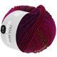 Lana Grossa COLORS FOR YOU | 163-rojo violeta/berenjena/ocre/marrón oscuro/verde oscuro