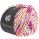 Lana Grossa COLORTWIST | 02-blanco/rosa vívida/fucsia/mandarina
