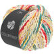 Lana Grossa COLORTWIST | 09-color crudo/gris claro/amarillo/octanaje/rojo
