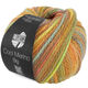 Lana Grossa COOL MERINO Big Color | 403-amarillooro/ocre/verde lima/salmón/caqui