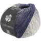Lana Grossa COOL MERINO Dégradé | 303-azul oscuroro/gris azul/gris claro