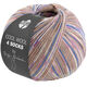 Lana Grossa COOL WOOL 4 SOCKS PRINT III | 7203-beige/aciano/blanco/rosa vívida/purpura