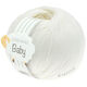 Lana Grossa COOL WOOL Baby Uni/Print 50g | 207-blanco