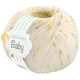 Lana Grossa COOL WOOL Baby Uni/Print 50g | 368-blanco/amarillo limón/gris claro/verde claro