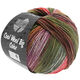 Lana Grossa COOL WOOL Big Color | 4009-rojo/naturaleza/castaña/verde reseda/marrón