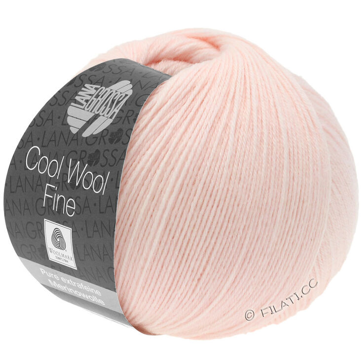 Lana Grossa COOL WOOL Fine | 01-rosa delicada