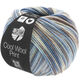 Lana Grossa COOL WOOL Print | 763-azul claro/grège/gris marrón/gris azulado