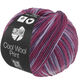 Lana Grossa COOL WOOL Print | 841-purpura/fucsia oscuro/rojo violeta
