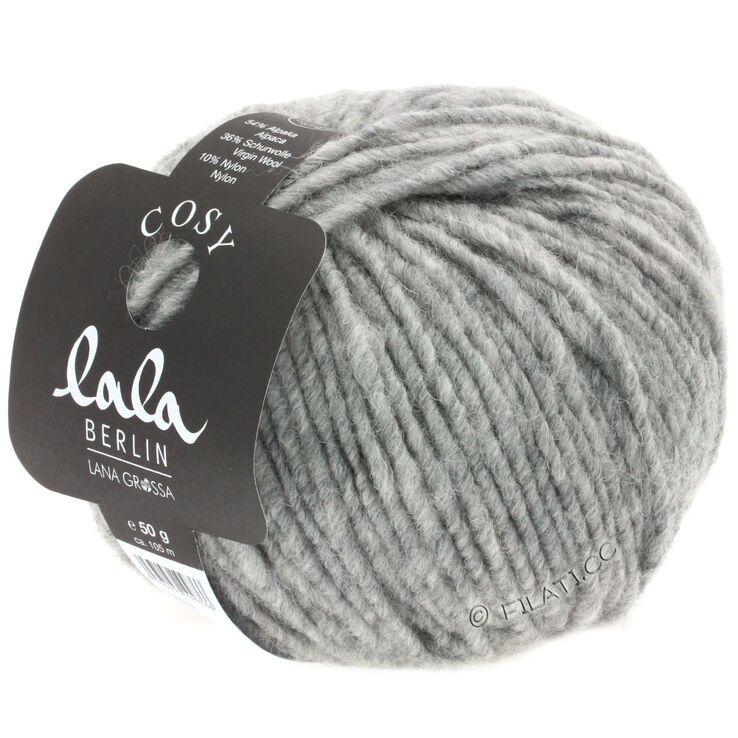 Lana Grossa COSY (lala BERLIN) | 02-gris oscuro