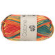 Lana Grossa COTONE  Print/Spray/Mouliné | 344-verde oscuro/herrumbre/amarillo/rojo