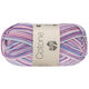Lana Grossa COTONE  Print/Spray/Mouliné | 354-blanco/rosa/purpura/violeta/azul violeta