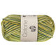 Lana Grossa COTONE  Print/Spray/Mouliné | 367-verde blanco/verde kiwi/verde opalo/verde patina