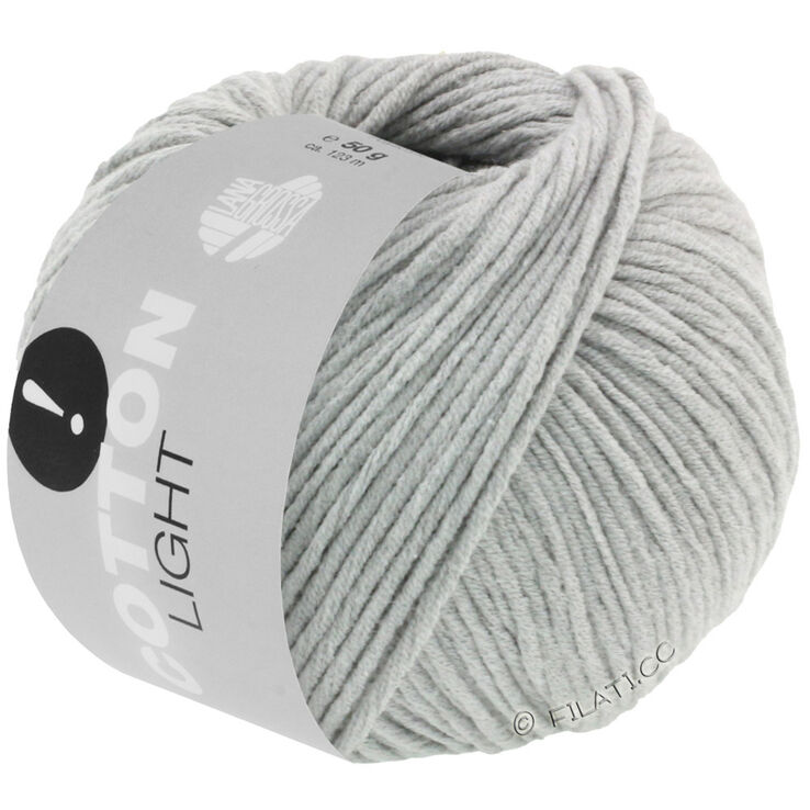 Lana Grossa COTTON LIGHT | 04-gris claro