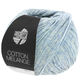 Lana Grossa COTTON MÉLANGE | 01-gris azul