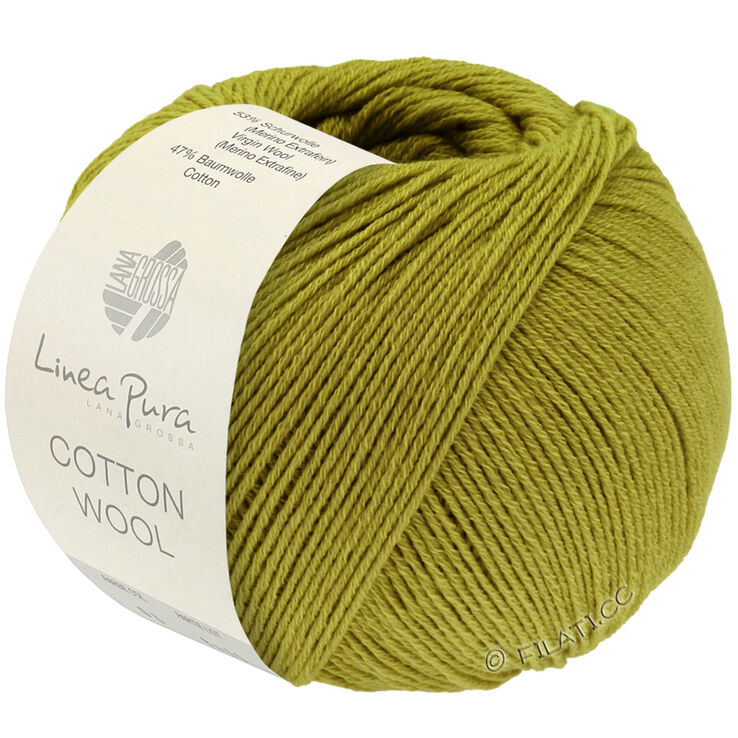 Lana Grossa COTTON WOOL (Linea Pura) | 35-pistacho