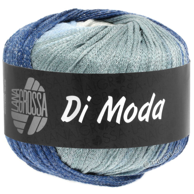 Lana Grossa DI MODA | 01-blanco/azul claro/gris claro/jeans