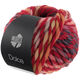 Lana Grossa DOLCE | 03-vino tinto/rojo claro/gris rojo/antracita