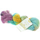 Lana Grossa ECOPUNO Hand-dyed | 507-azul claro/amarillo/naranja/gris/zarzamora/turquesa/azul negro