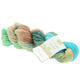 Lana Grossa ECOPUNO Hand-dyed | 509-lago verde/menta/beige/color crudo/marrón/gris verde/turquesa