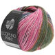 Lana Grossa ECOPUNO Print | 202-octanaje/rosa vívida/naranja/verde oscuro/gris verde