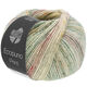 Lana Grossa ECOPUNO Print | 601-beige claro/amarillo/rojo claro/marrón oscuro/gris verde