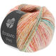 Lana Grossa ECOPUNO Print | 604-beige claro/rojo claro/rojo ladrillo/jade/naranja