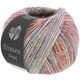 Lana Grossa ECOPUNO Print | 605-beige claro/turquesa/octanaje/berenjena/vino tinto