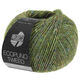 Lana Grossa ECOPUNO Tweed | 305-verde oliva mezcla