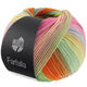Lana Grossa FARFALLA | 05-albaricoque/naranja/rosa vívida/rosa/pistacho/verde claro/verde menta/lago verde/amarillo claro