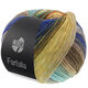 Lana Grossa FARFALLA | 14-amarillo/turquesa/ocre/beige/moca/naranja/azul oscuroro/jade/gris/herrumbre