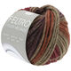 Lana Grossa FELTRO Color Melange | 1019-vino tinto/taupe/marrón oscuro/gris marrón