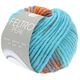 Lana Grossa FELTRO Peak | 1415-turquesa/naranja/gris púrpura/gris