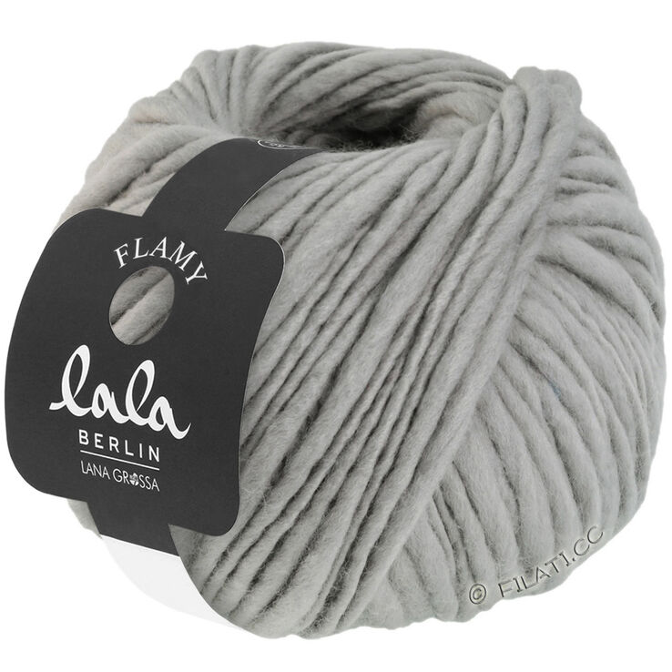 Lana Grossa FLAMY (lala BERLIN) | 005-gris claro