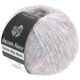 Lana Grossa GARZATO Fleece Uni/Print/Dégradé | 025-blanco/rosa/gris