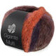 Lana Grossa GIGANTE MULTI | 102-gris marrón/azul octanaje/mandarina/gris rojo/violeta oscuro/purpura