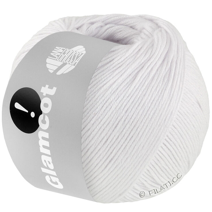 Lana Grossa GLAMCOT | 01-blanco