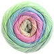Lana Grossa GOMITOLO ALOHA | 301-rosa/melocotón/verde claro/azul claro/gris claro/lila