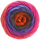 Lana Grossa GOMITOLO ALOHA | 307-azul noche/azul violeta/ciclamino/burdeos/marrón anaranjado/rojo marrón/rosa vívida